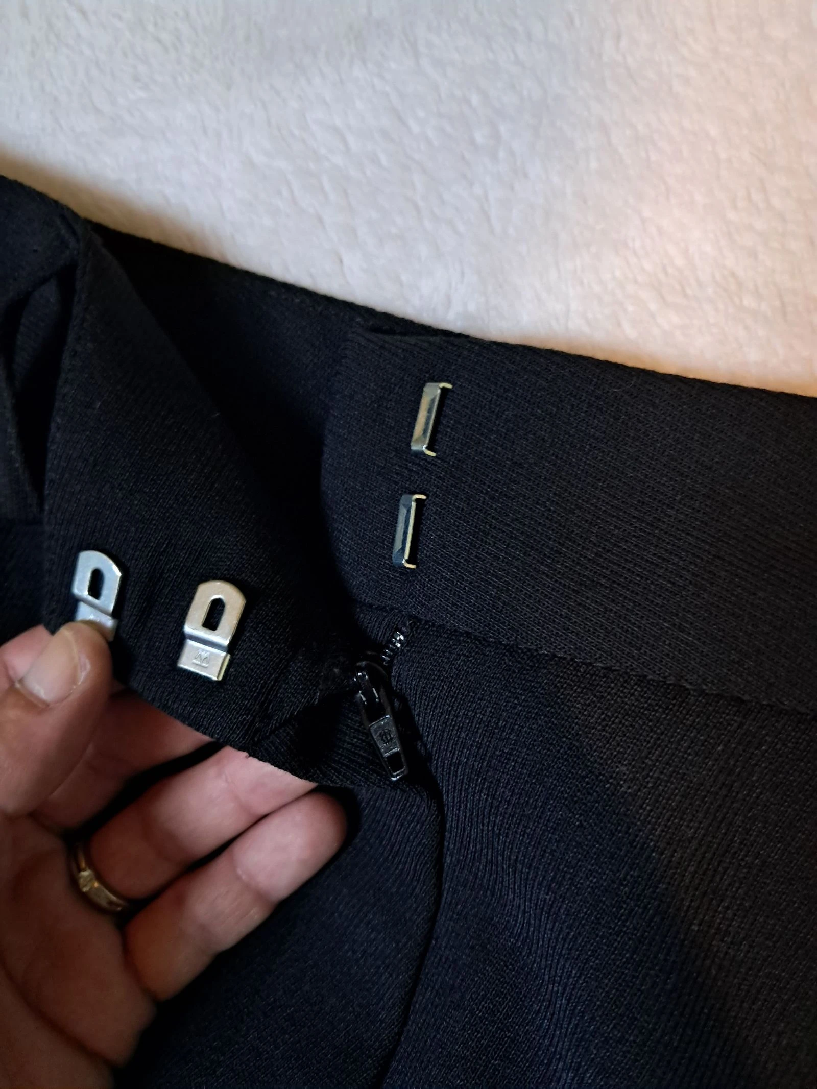 Klassieke korte broek, wijde pijpen. Caroll. Maat S – photo 3